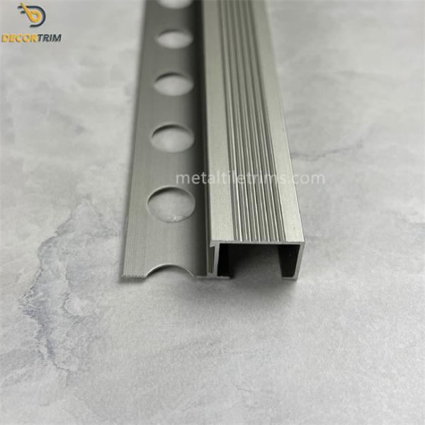 Pencil Molding Tile Bullnose Tiles Bunnings Tile Nosing Trim Light Bright Titanium