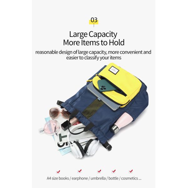 Eco Friendly Business Travel Backpacks Casual Outdoor Soft Multi Functional