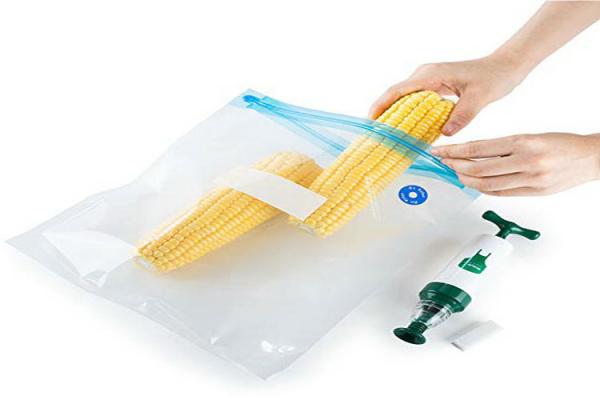 8 11 Vacuum Food Saver Vacuum Sealer Bags Custom Size BPA Free With Zipper