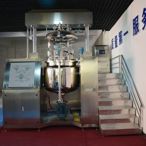 SUS304 Cosmetics Making Paste Liquid Cream Mixer Machine Stirring Equipment 220V/380V 50Hz
