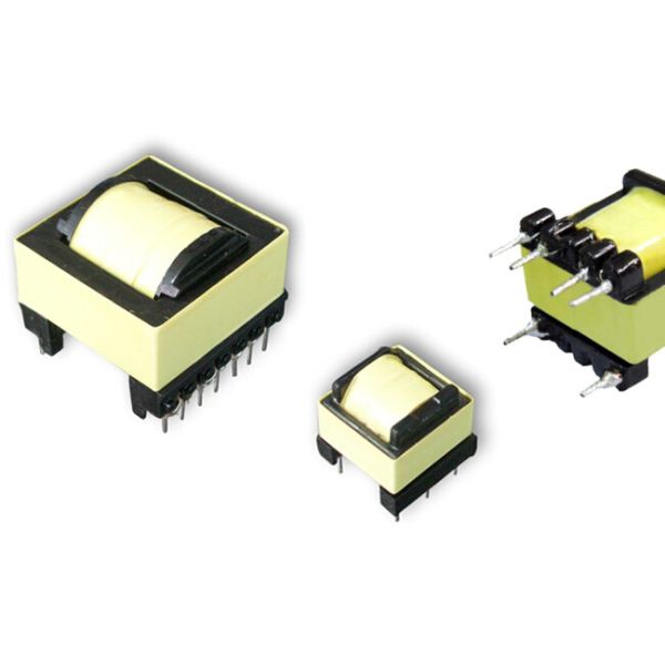 TDG Core Power Isolation Transformer , Horizontal EE30 33 High Frequency Power Transformer