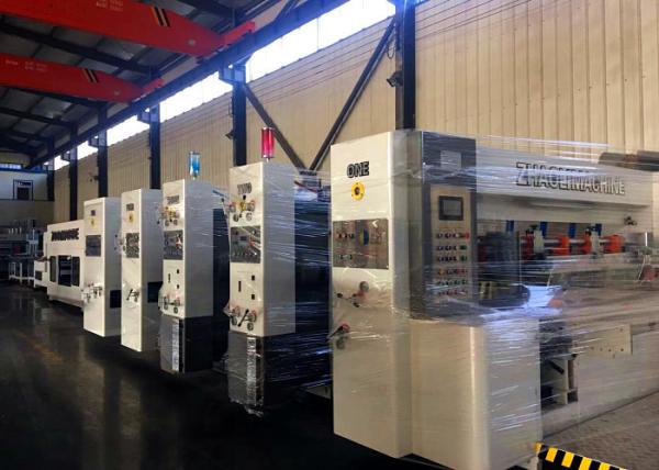 Computer Control 2000 mm Automatic  Corrugated Paperboard Flexo Printing Slotting Machine