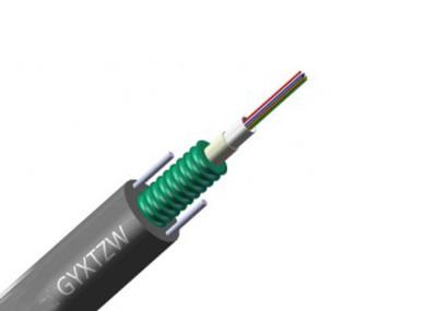 LSZH Outdoor Fiber Optic Cable Armored Uni-tube Loose Tube GYXTZW Aerial Central