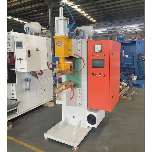 Capacitor Discharge Energy Storage Resistance Projection Welder For Stainless Steel Stud Bolt Nut Spot Welding