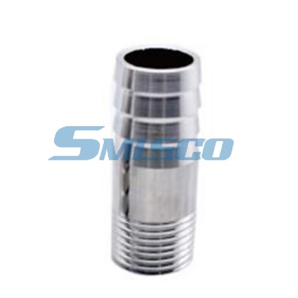 Nipple 304 Stainless Steel Casting Fitting Class 150 Threaded NPT
