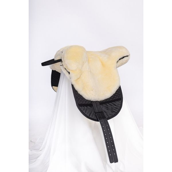 Comfortable And Soft Sheepskin Bareback Pad With Strong Cow Leather Straps