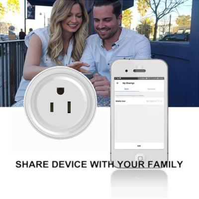 Soquete da tomada de Tuya 10A Wifi Smart