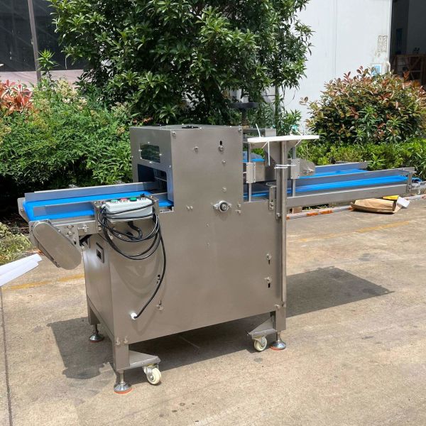 Commercial Slice Bread Making Toast Bread Cutter Machine 1.2kw 304 Stainless Steel