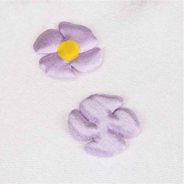 Splicing Purple Sun Applique Crafts Customized Fabric Garment Patches Type