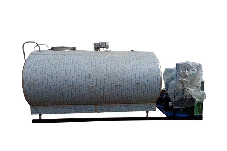 Горизонтальное SUS316L Refrigerated танк молока нагревает резервирование 1 градус