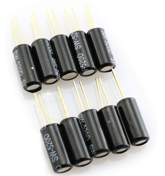 Переключатель угла класса шарика черноты SW-520D 12V 0.1A