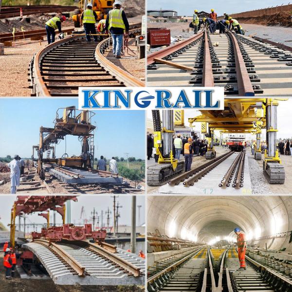 JIS Standard JIS CR100 Steel Track Rail 100 kg/m 20 kg/m