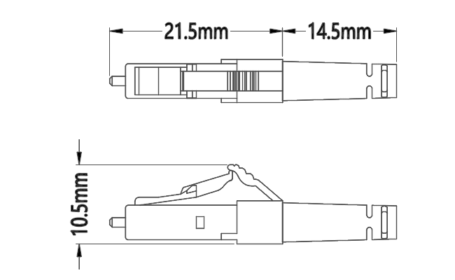 Гибкого провода мультимодный 50/125 3.0mm LSZH оптического волокна LC-LC Aqua двухшпиндельного