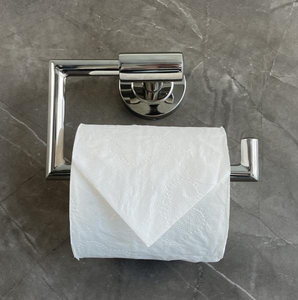 Stainless Steel Toilet Paper Holder Roll Kitchen Sus304 Hanging Paper Towel Holder