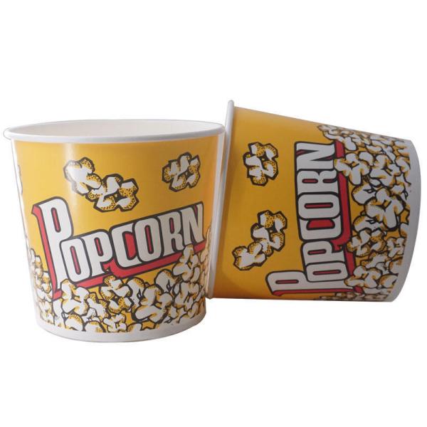 Snack Attack Popcorn Bucket Popcorn Popper 36oz 32oz Disposable Paper Popcorn Containers Food Grade Paper 50000pcs