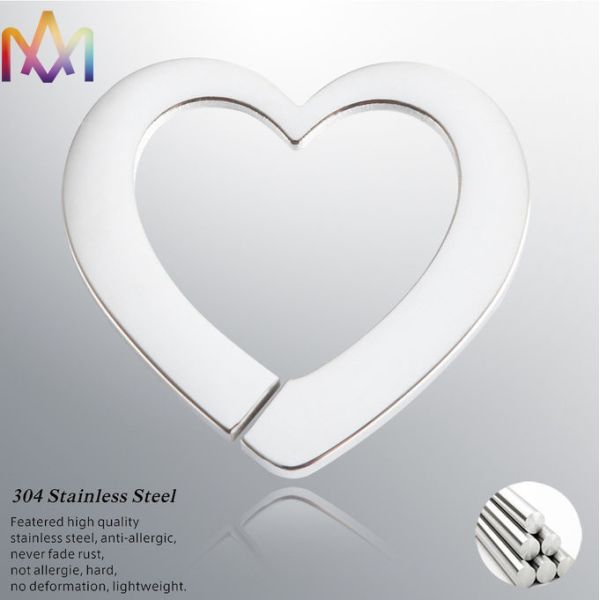 Шарм сердца полости изготовленный на заказ выгравированный