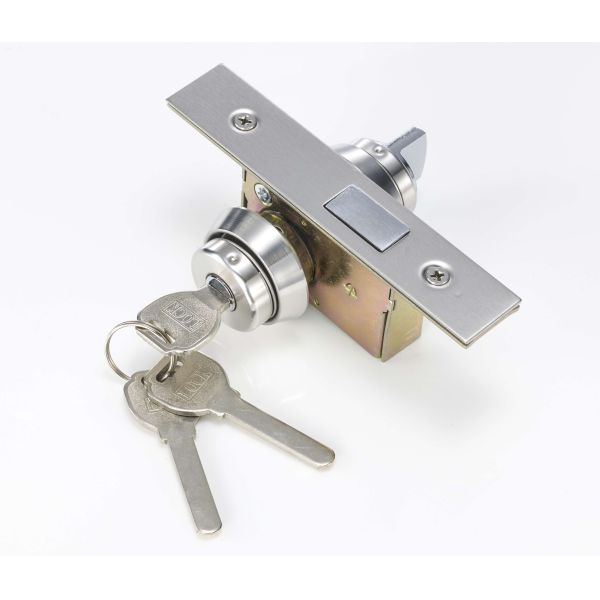 Одноцилиндровый квадратный замок с алюминиевой рамой, стеклянный замок двери
