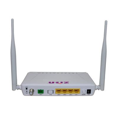 Unidade ótica OP256CW da rede do branco GPON de 1GE+3FE RF 1GE GEPON GPON ONU