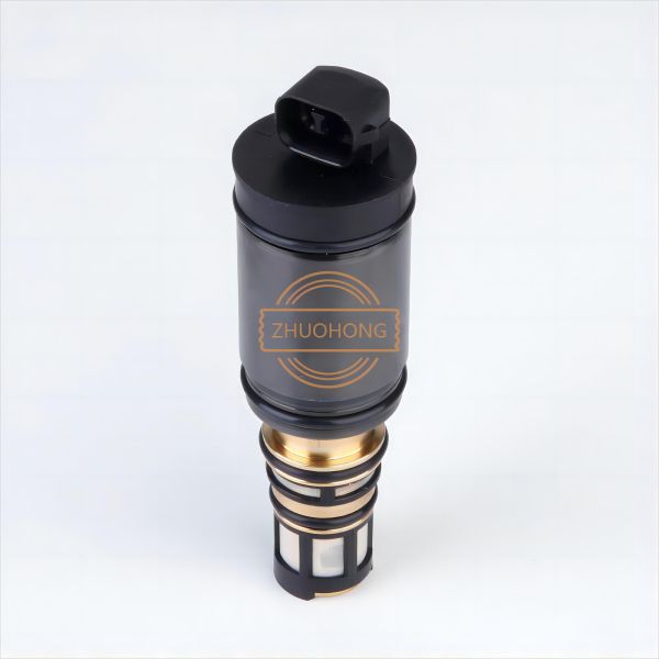 Year 1984-1989 Black Auto AC Compressor Control Valve for DENSO 5SE09C/5SE12C/6SEU16