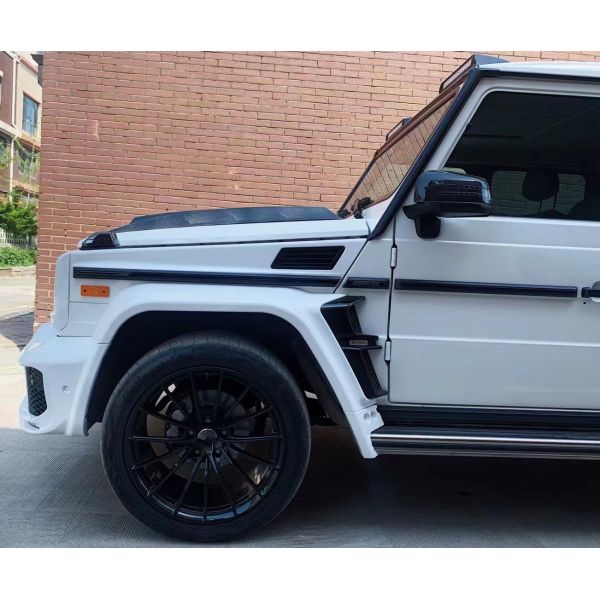 Venta caliente W463 G500 G63 Kit de carrocería W463 Actualización W464 Frente y trasero de las alas del parachoques