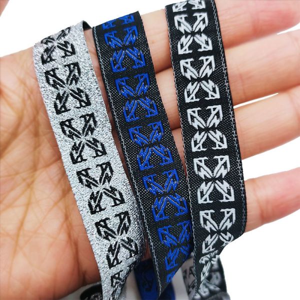 Printed Fabric Wrist Bands Tear Resistant for Music Festivals and Hotel Entrance