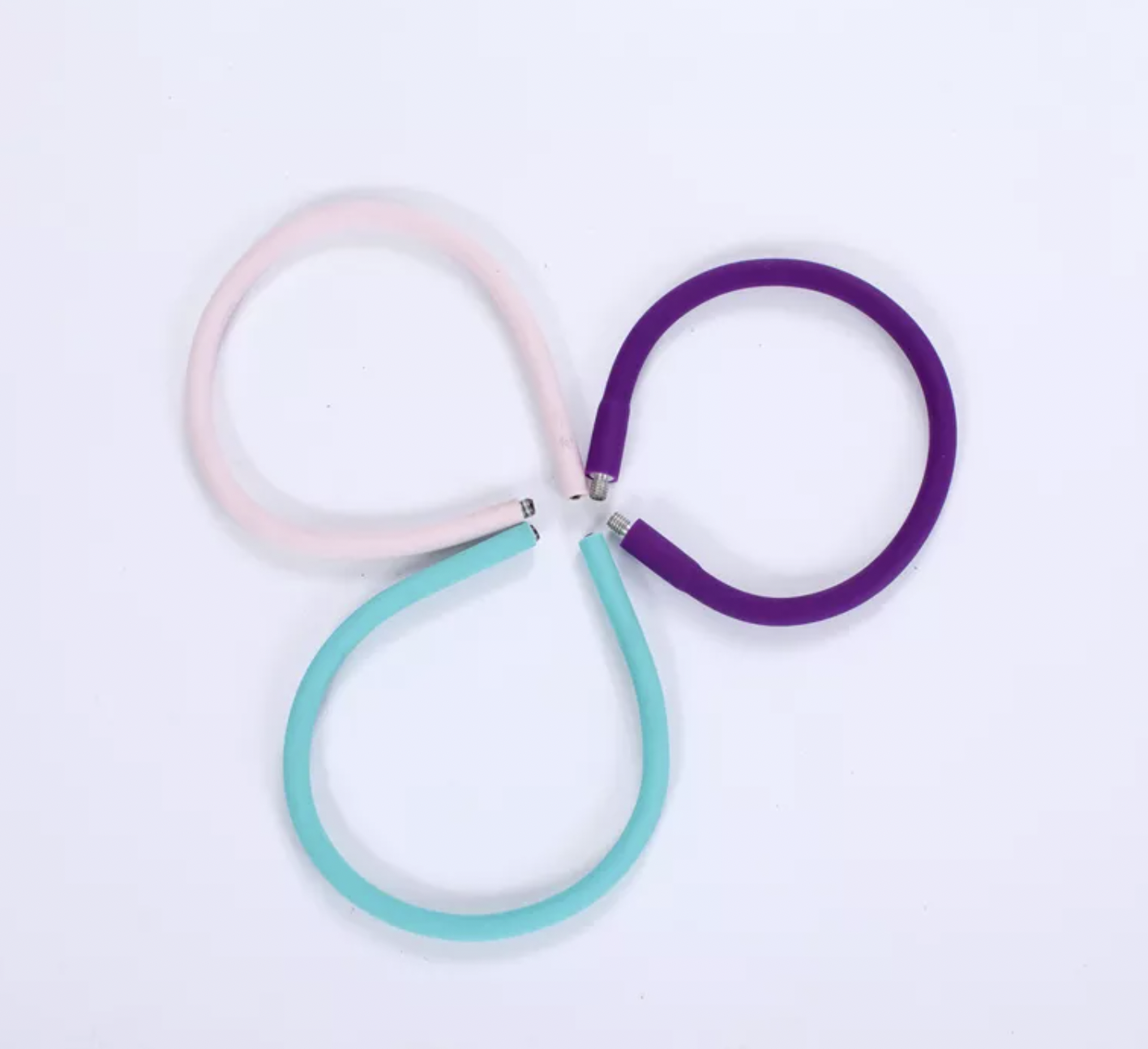 22mm Phone Holder Clamp Tube  Mounts Mobile Flexible Plastic Gooseneck Galvanized