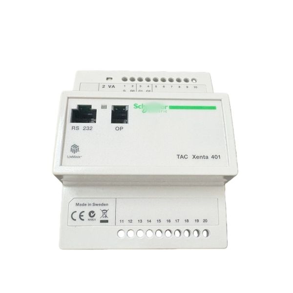 Schneider TAC Xenta 401 Programmable Controller 007301012 Brand New
