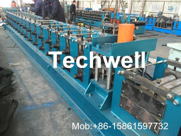 Hydraulic Plate Rolling 4KW Main Power Z Purlin Roll Forming Machine