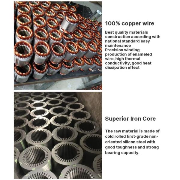 Серия YE2 ВК с индукцией 1440 вращений в минуту 380V 415V 440V 460V IE2 2.2kw 3hp Трехфазные высокоэффективные электродвигатели