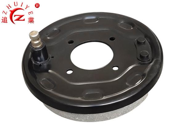 Three Wheel Motorcycle Rear Axle Manual Brake Shoe Assembly No Noise