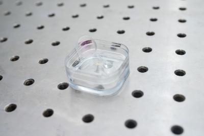 Light Transmittable Calcium Fluoride Window , 0.12 - 7.5 μM Stress Optical Coefficient Glass