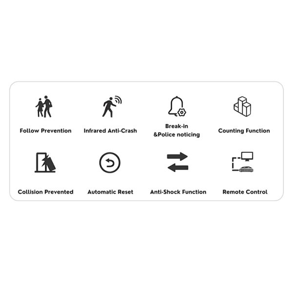Tournevis de barrière à clapet en acier inoxydable avec 0,8s Arm Open/Close Time et 40~60 ppl/min de vitesse de passage pour un contrôle efficace de l'accès