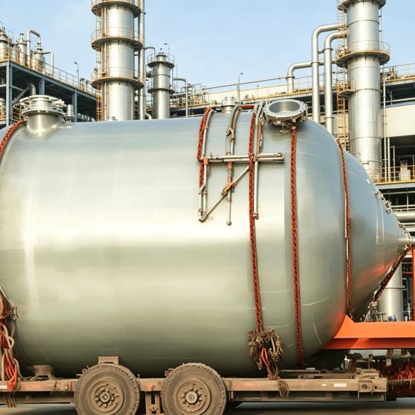 Stainless Steel Fuel Separator with Customized Size and 0.1-10 Mpa Design Pressure for Industrial Gas Purification