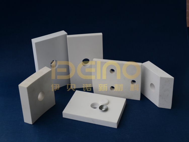 Weld-On Alumina Ceramic Tiles for High-Temperature Wear Protection