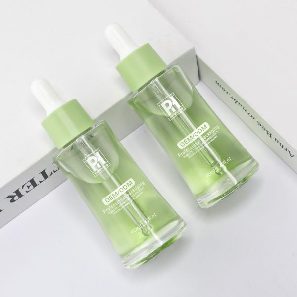 Leak Proof Airtight Serum Dropper Bottles with Custom Color and Logo Printing Suitable for Cosmetic Packaging Applications