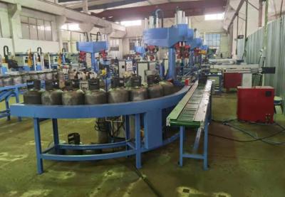 38.6rpm Cylinder Washing Machine LPG Flow Through Cylinder Blaster OEM