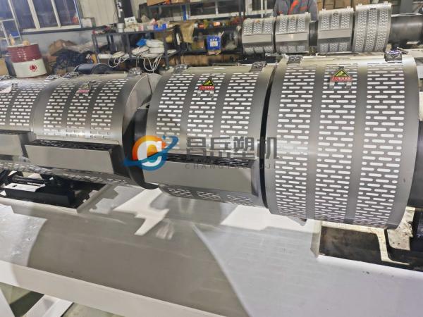 80/156 Máquina de extrusão de folhas de PVC Linha de produção de folhas de mármore de PVC UV