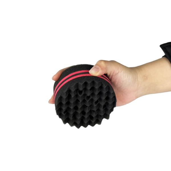 Eco Friendly Round Men Hair Sponge OEM Curling Sponge For Short Hair