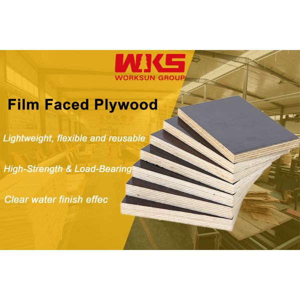 Flexible Custom Size Plywood Red / Black Concrete Form Plywood For Concrete Formwork