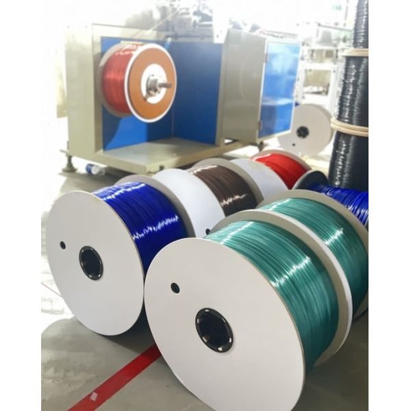 China Wholesale2.0mm/ 2.2mm/2.4mm/2.6mm PVC Filament Roll Spiral Plastic Wire Spool for Plastic Spiral Coil Office & School Supplies