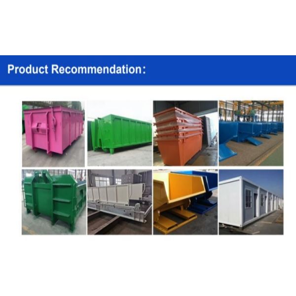 Construction Waste Disposal Trailer Skip Bin