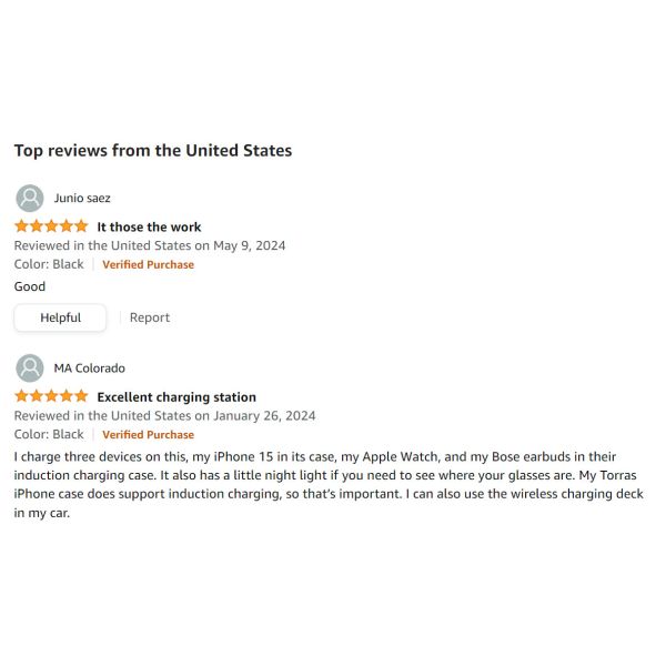 Зарядная станция 3 в 1 для iPhone, беспроводное зарядное устройство для iPhone 15 14 13 12 11 X Pro Max & Apple Watch - Беспроводное зарядное устройство