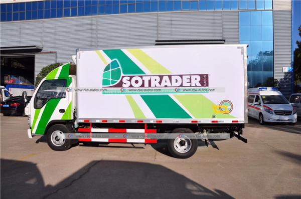 Japan Brand Isuzu 5tons Thermo King Refrigerator Refrigerated Van Truck for Food Transport