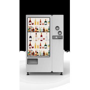 Máquinas de venda automática de reciclagem reversas exteriores para a escola do posto de gasolina do mantimento