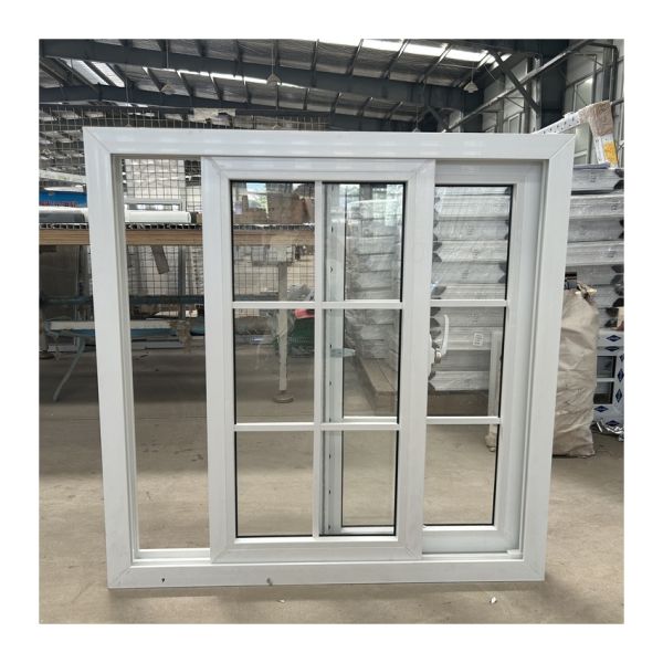 Customizaion Modern Small Bathroom PVC Sliding Windows Single  Glass Bathroom windows for Sale