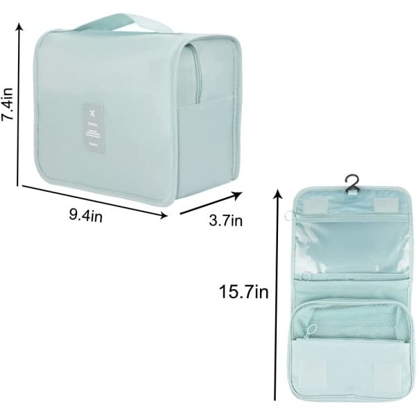 Women Hanging Toiletry Bag Water Resistant Cosmetic Makeup Travel Organizer Sturdy
