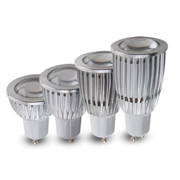 Thickened Aluminum Pin Lamp Cup Wide Voltage Constant Current LED Spotlight COB Spotlight Home Office