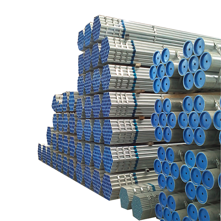 EN10219 BS1139 EN39 ERW Welded Galvanized Carbon Steel Pipe 6m