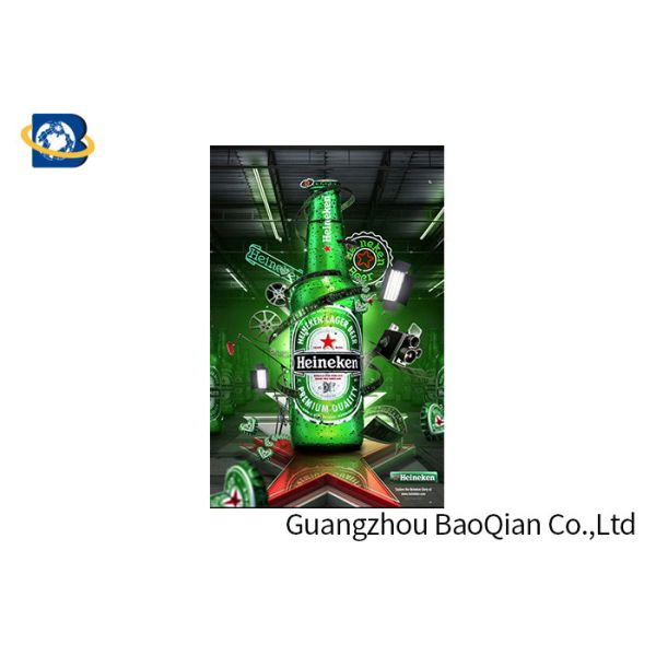 Изготовленное на заказ печатание плаката 3Д, глаза линзовидных людей задвижки изображения искусства стены 3Д