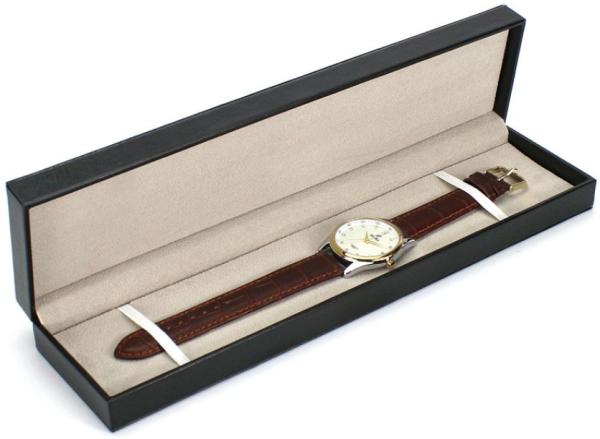 SGS Decorative Custom Leather Gift Box Leather Watch Storage Case Carefully Crafted